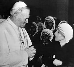 Jean-Paul II et Mère Teresa, 1979