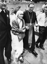 Mère Teresa et Joachim Meisner en 1980