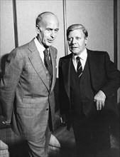 Helmut Schmidt et Valéry Giscard d'Estaing