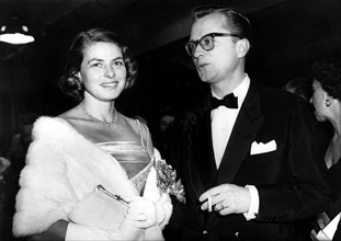 Ingrid Bergman et Lars Schmidt