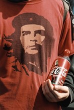 Tee-shirt à l'effigie d'Ernesto Che Guevara