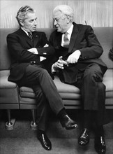 Herbert von Karajan et Nicolas Nabokov