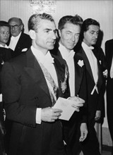 Herbert von Karajan et le Shah Reza Pahlewi