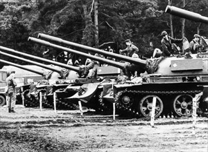 Prague Spring: German tanks of the NPA, September 1968