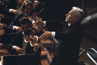 Karajan et les violonistes