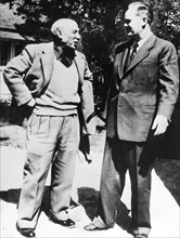 Pablo Picasso et Maurice Thorez, avril 1953