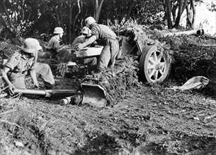 Deutsche 7,5cm Pak 40 in Italien, 1943