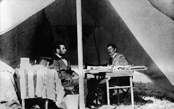 Abraham Lincoln et George McClellan, 1862