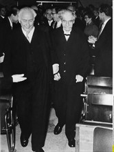 Albert Schweitzer et le Président Heuss