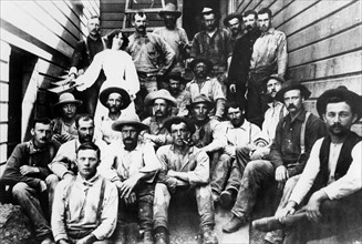 Mineurs d'or, 1880