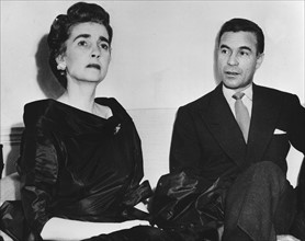 Porfirio Rubirosa et sa femme Barbara Hutton