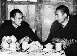 Dalai Lama et le Pantschen Lama