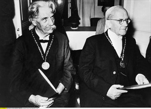 Albert Schweitzer et Dr August Heisle