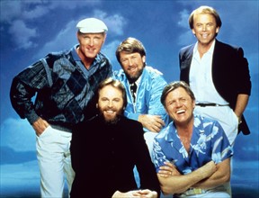 Die US-amerikanische Musikgruppe "The Beach Boys" (v.l.n.r.): S„nger und Schlagzeuger Mike Love,