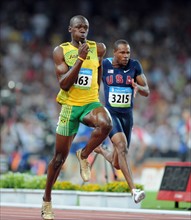 Usain Bolt et Darvis Patton