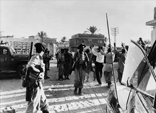 Suezkrise: Gefangene Aegypter