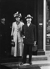 Robert Peary Robert Edwin Peary - mit seiner Ehefrau in Berlin