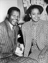 Nelson Mandela and wife Winnie