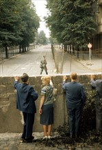 Berlin Mauer Bau 1961