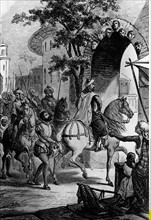 Cervantes à Alger, prisonnier du Bey Hassan Pacha