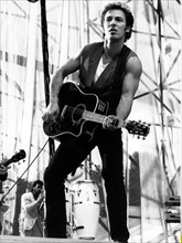 Springsteen, Bruce - Rockmusiker, USA/ bei einem Konzert in Muenchen