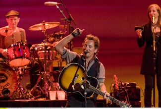 Springsteen, Bruce - Rockmusiker, USA/ Auftritt in der Colorlinearena Hamburg