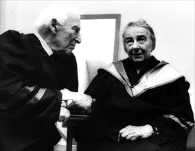 Marc Chagall et Golda Meir