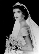 Onassis, Jacqueline (Kennedy) - Journalistin, USA/ als Braut