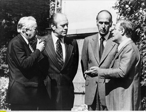 KSZE Helsinki 73-75 - Schmidt, Wilson u. Giscard d'Estaing in Helsinki