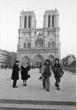 Touristes à paris