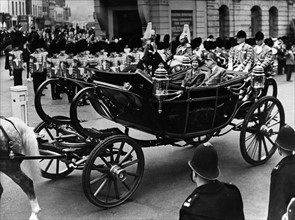 Le général de Gaulle en visite officielle à Londres