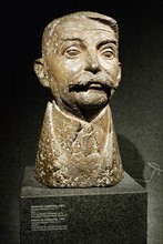 Bust of Pierre de Coubertin