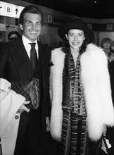George Hamilton et Sylvia Kristel