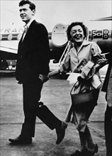 Edith Piaf avec Douglas Davis