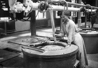 1. Weltkrieg Deutschland, Rüstungsindustrie: Herstellung von Schiesspulver
