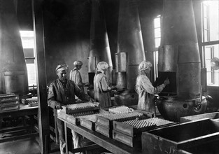 1. Weltkrieg, Ruestungsproduktion in Deutschland: Sprengstofffabrik