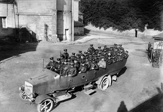 1. Weltkrieg, Westfront: Oberkommando der deutschen Armee auf Rundreise