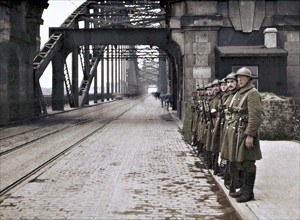 Soldats Belges occupant la Ruhr