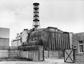 Centrale nucléaire de Tchernobyl en 1992