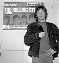 Jagger, Mick / in Hamburg 1965