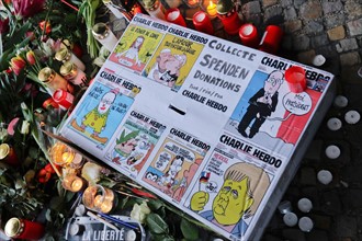 Berlin, Deutschland, Charlie Hebdo, Anschlaege
