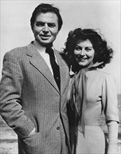 James Mason et Ava Gardner, 1955