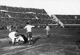 Coupe du monde de football 1930. Finale Uruguay - Argentine.