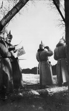 L'Empereur allemand Guillaume II pendant la Bataille de Verdun