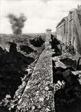Murs d'enceinte du Fort de Vaux avant l'attaque allemande