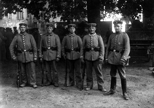 Soldats allemands décorés de la Croix de fer