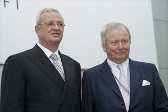 Martin Winterkorn et Wolfgang Porsche