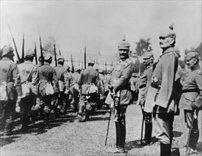 L'Empereur allemand Guillaume II, Somme, 1916