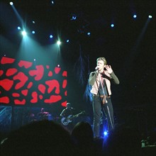 David Bowie, en concert à Berlin