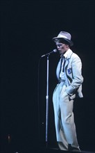David Bowie pendant la tournée Serious Moonlight Tour